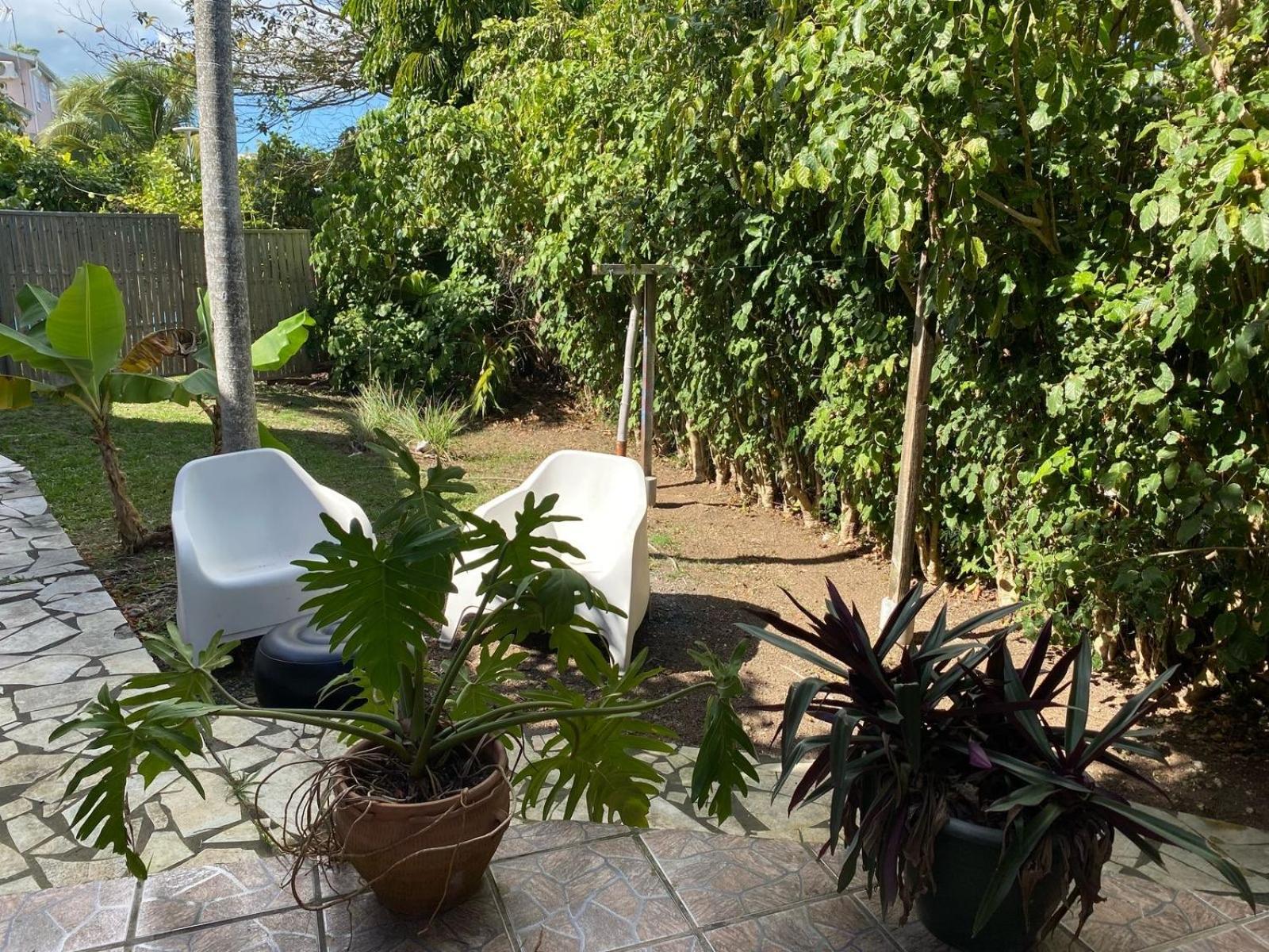 Ti Bwa Carbet Cosy Semi-Exterieur Avec Toit Terrasse Villa Sainte-Anne  Ngoại thất bức ảnh